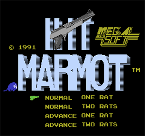 Hit Marmot - Screenshot - Game Title Image