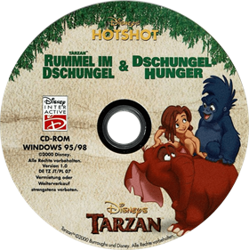 Disney Hotshots: Disney's Tarzan - Disc Image