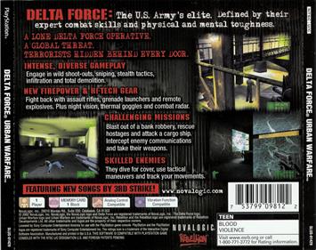 Delta Force: Urban Warfare - Box - Back