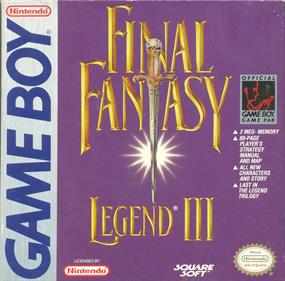Final Fantasy Legend III - Box - Front Image