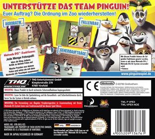 The Penguins of Madagascar - Box - Back Image