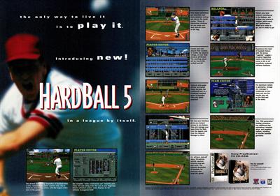 HardBall 5 - Advertisement Flyer - Front Image