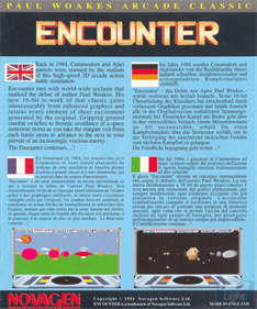 Amiga Encounter - Box - Back Image