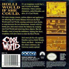 Cool World - Box - Back Image