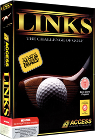 Links: The Challenge of Golf - Box - 3D Image