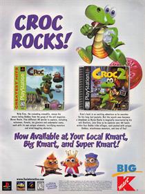 Croc: Legend of the Gobbos - Advertisement Flyer - Front Image