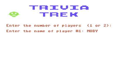 Trivia Trek - Screenshot - Game Select Image