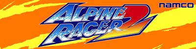 Alpine Racer 2 - Arcade - Marquee Image