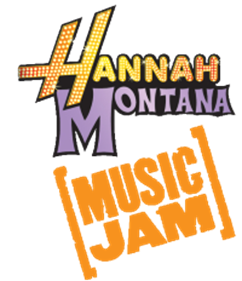 Hannah Montana: Music Jam - Clear Logo Image