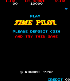 Time Pilot - Screenshot - Game Title Image