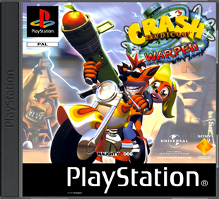 Crash Bandicoot: Warped - Box - Front - Reconstructed Image