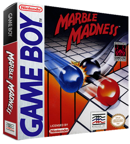 Marble Madness - Box - 3D Image