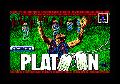 Platoon - Screenshot - Game Title