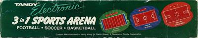 3 in 1 Sports Arena - Box - Spine Image