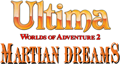 Ultima: Worlds of Adventure 2: Martian Dreams - Clear Logo Image