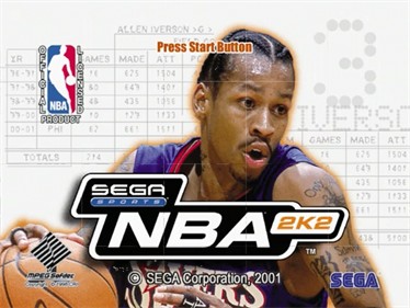 NBA 2K2 - Screenshot - Game Title Image
