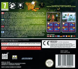 Garfield's Nightmare - Box - Back Image