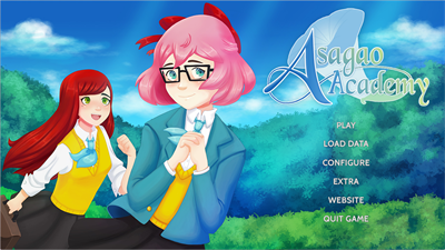 Asagao Academy - Screenshot - Game Title Image