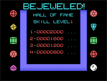 Bejeweled - Screenshot - High Scores Image