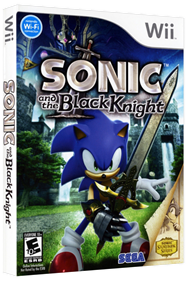 Sonic and the Black Knight - Box - 3D Image