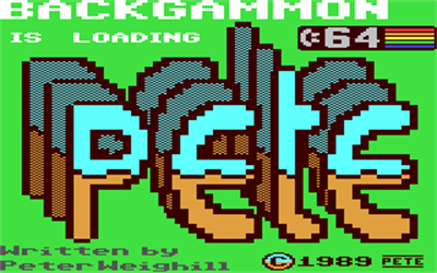 Backgammon (Alphavite Publications) - Screenshot - Game Title Image