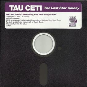Tau Ceti: The Lost Star Colony - Disc Image