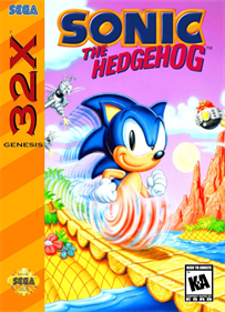 Sonic the Hedgehog 32X - Fanart - Box - Front Image