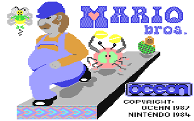 Mario Bros (Ocean) - Screenshot - Game Title Image