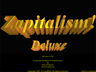 Zapitalism - Screenshot - Game Title Image