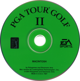 PGA Tour Golf II - Disc Image