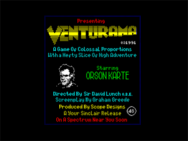 Venturama - Screenshot - Game Title Image