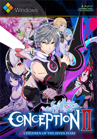 Conception II: Children of the Seven Stars - Fanart - Box - Front Image