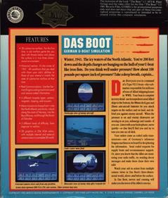 Das Boot: German U-Boat Simulation - Box - Back Image