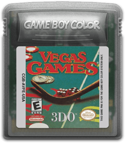 Vegas Games - Fanart - Cart - Front Image