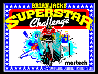 Brian Jacks Superstar Challenge  - Screenshot - Game Title Image