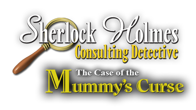 Sherlock Holmes Consulting Detective: The Case of the Mummy's Curse - Clear Logo Image