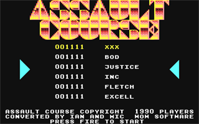 Assault Course: Combat Academy - Screenshot - Game Title Image