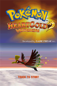 Pokémon HeartGold Version - Screenshot - Game Title Image