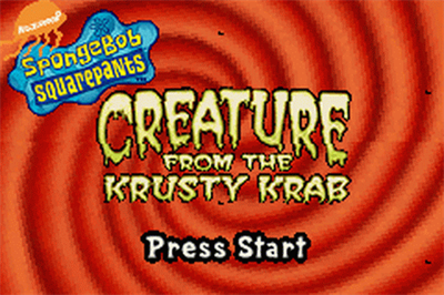 SpongeBob SquarePants: Creature from the Krusty Krab - Screenshot - Game Title Image