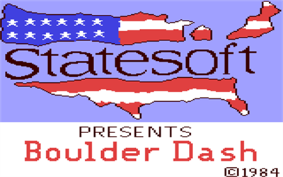 Boulder Dash - Screenshot - Game Title Image