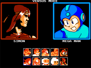 Famicom Fighters - Screenshot - Game Select