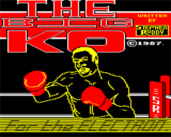 The Big KO! - Screenshot - Game Title Image