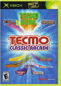 Tecmo Classic Arcade - Box - Front - Reconstructed Image
