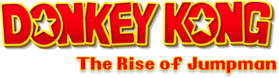 Donkey Kong 2: The Rise of Jumpman! - Clear Logo Image