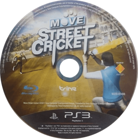 Move Street Cricket - Disc Image