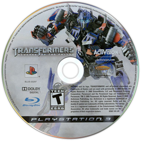 Transformers: Revenge of the Fallen - Disc Image