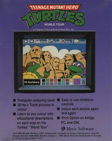 Teenage Mutant Hero Turtles: World Tour - Box - Back Image
