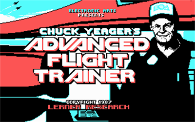 Chuck Yeager's Advanced Flight Trainer - Screenshot - Game Title Image