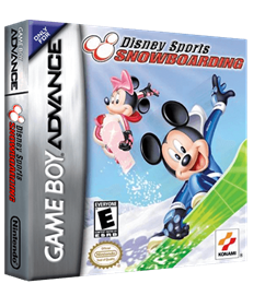 Disney Sports: Snowboarding - Box - 3D Image