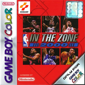 NBA In the Zone 2000 - Box - Front Image